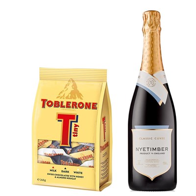 Nyetimber Classic Cuvee 75cl With Toblerone Tinys 248g